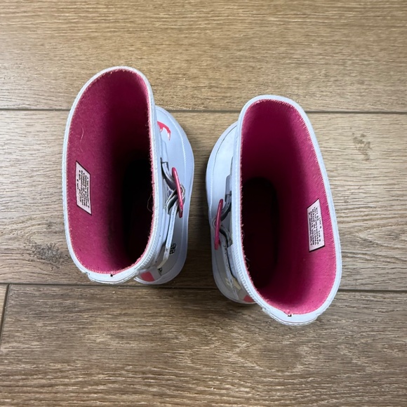 Joules Girls Rain Boots, Dog Print, Pull-On, Size 9, Outdoor, Preppy, School - Picture 7 of 8